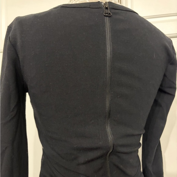 Alexander Wang Black Long Sleeve Dress - Picture 5 of 10